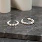 Hoops Pearls Earrings - 18K Gold Plated