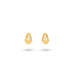 Delicate Teardrop Stud Earrings - 18K Gold Plated