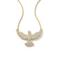 Studded Zirconia Holy Spirit - 18K Gold Plated Necklace