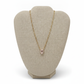 Teardrop Stone Pendant Necklace - 18K Gold Plated