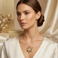 Flower Necklace - 18K Gold Plated