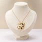 Flower Necklace - 18K Gold Plated