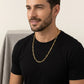 Thick Paperclip Necklace 72cm - 18K Gold Plated