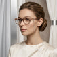 Glasses Holder and Necklace - White Rhodium Plated
