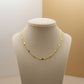 46cm Delicate Mini Hearts 18K Gold Plated Choker