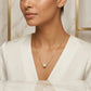 Pearl in Chain Necklace - 18K Gold Plated