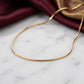 45cm Italian Necklace - 18K Gold Plated