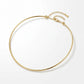 Customizable Wire Choker - 18K Gold Plated