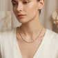 18K Gold Plated Delicate Mini Pearls Necklace
