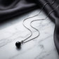 Boy's Necklace 45cm - Black Rhodium Plated