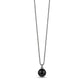 Boy's Necklace 45cm - Black Rhodium Plated