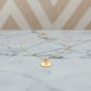 Letter Studded Zirconia Personalized Necklace - 18K Gold Plated