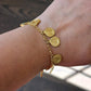 18K Gold Plated Ten Commandments Bracelet
