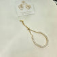 18k Gold Plated Tennis Round Zirconia Adjustable Bracelet
