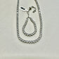18k Gold Plated Tennis Round Zirconia Adjustable Bracelet
