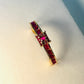 18K Gold Plated Pink Zirconia Ring