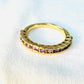 18K Gold Plated Purple Zirconia Ring