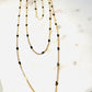 Delicate Mini Hearts 18K Gold Plated Medium Necklace