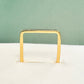Thin Square Band 18K Gold Plated Ring