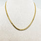 Detailed Chain 18K Gold Plated Necklace