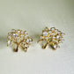 Studded Zirconia Tree (1,5cm) - 18K Gold Plated Earrings