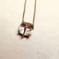 Square Stone Faith - 18K Gold Plated Necklace