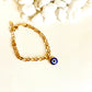 Evil Eye Bracelet - 18K Gold Plated