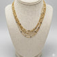 Multi Chain Choker - Delicate Mini Circles 18K Gold Plated Necklace