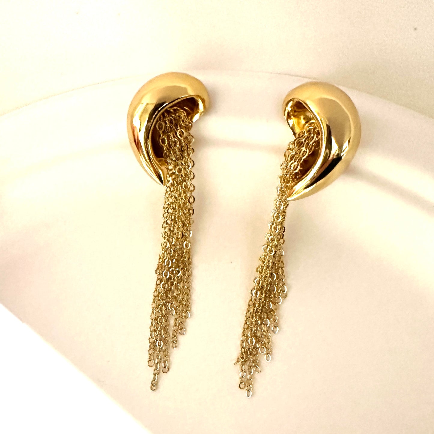 Cascade Earrings - 18K Gold Plated