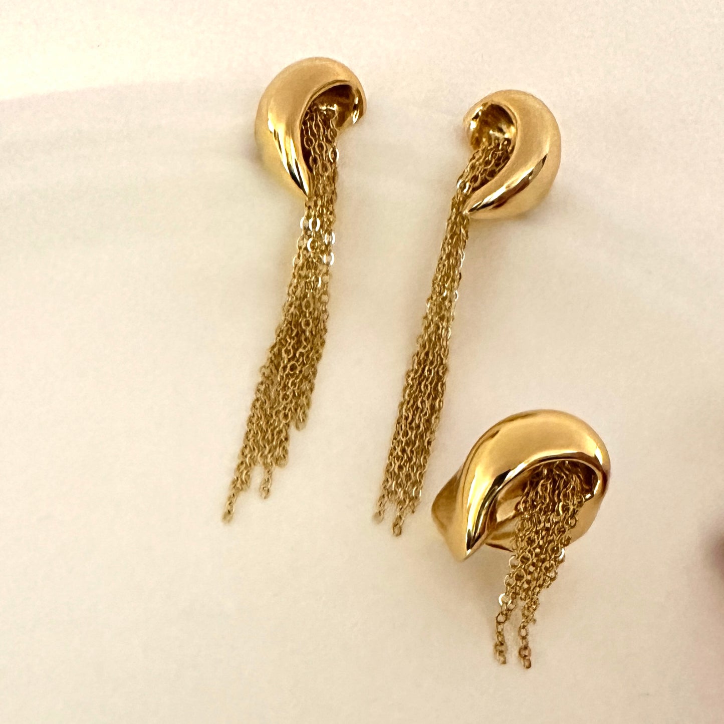 Cascade Earrings - 18K Gold Plated