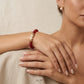Pearls and Pink Crystals Bracelet - 18K Gold Plated