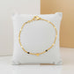 18K Gold Plated Delicate Mini Hearts Bracelet