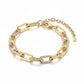 Paperclip Bracelet - 18K Gold Plated