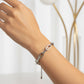 Paperclip Bracelet - White Rhodium Plated