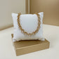 Round Link Chain Bracelet - 18K Gold Plated