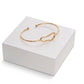 Bangle Open Bracelet - 18K Gold Plated
