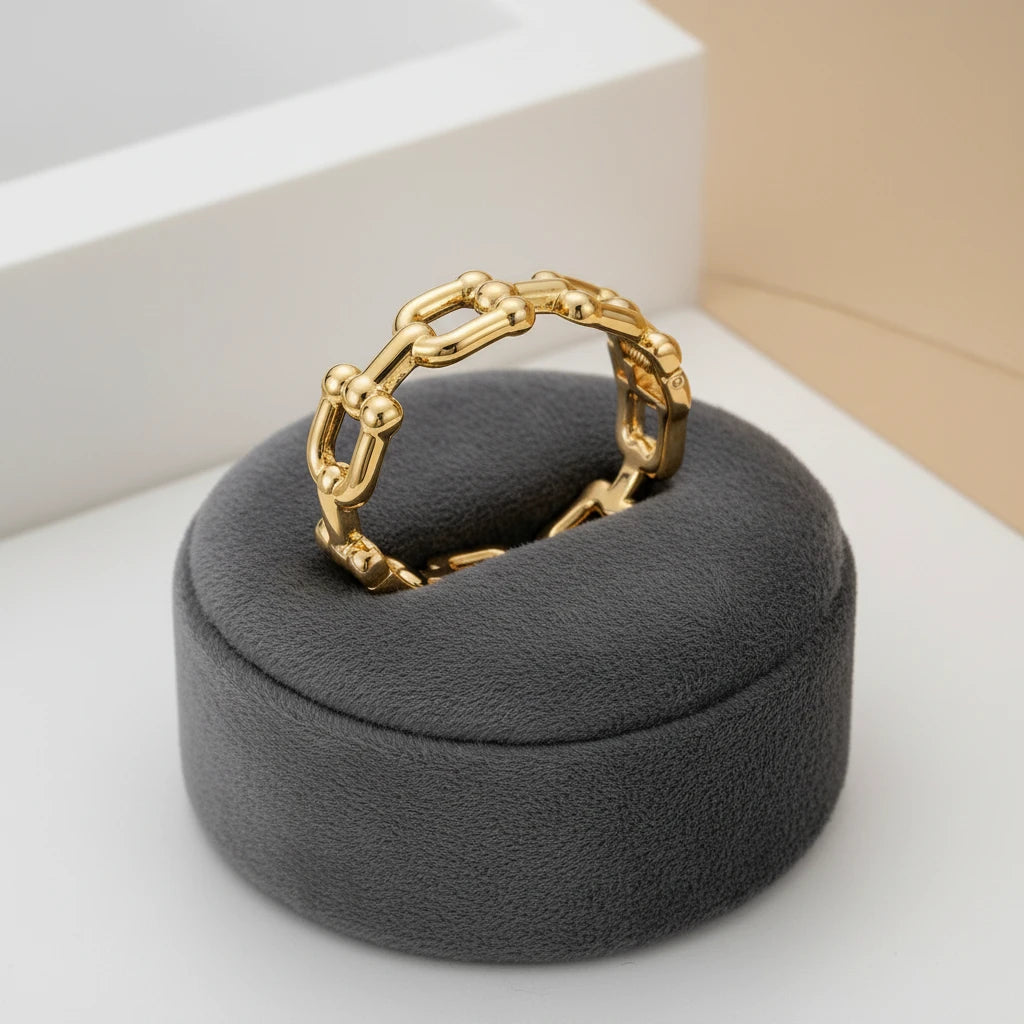 Bold Link Bracelet - 18K Gold Plated