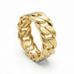 Large Cuban Link Bracelet - 18K Gold Plated