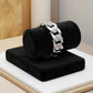 Large Cuban Link Bracelet - White Rhodium Plated