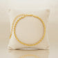 Rope Bracelet - 18K Gold Plated