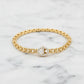 Link Bracelet - 18K Gold Plated