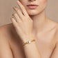 Link Bracelet - 18K Gold Plated