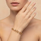 Link Bracelet - 18K Gold Plated