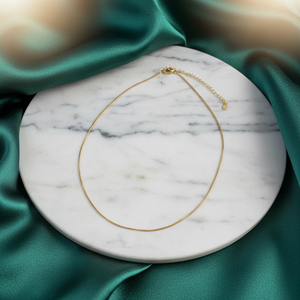60cm Basic Necklace - 18K Gold Plated