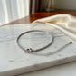 Zirconia Tennis Bracelet - White Rhodium Plated