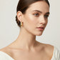 Slim Teardrop Earrings - 18K Gold Plated