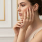 Five-Band Cubic Zirconia Ring - 18K Gold Plated