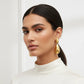 Double Teardrop Earrings - 18K Gold Plated