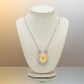 Holy Spirit Pendant Necklace - White Rhodium Plated