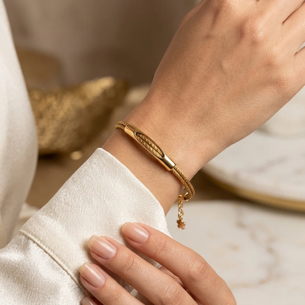 Golden Grass Bracelet